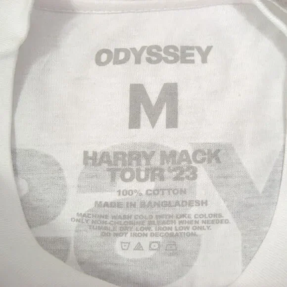 Harry Mack Tour '23 ODYSSEY Rap Concert Long Sleeve Cotton T-Shirt Size M - Picture 3 of 7